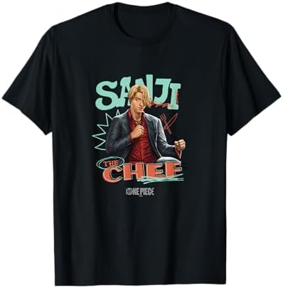 Amazon.com: One Piece Anime Sanji Egghead Island T-Shirt